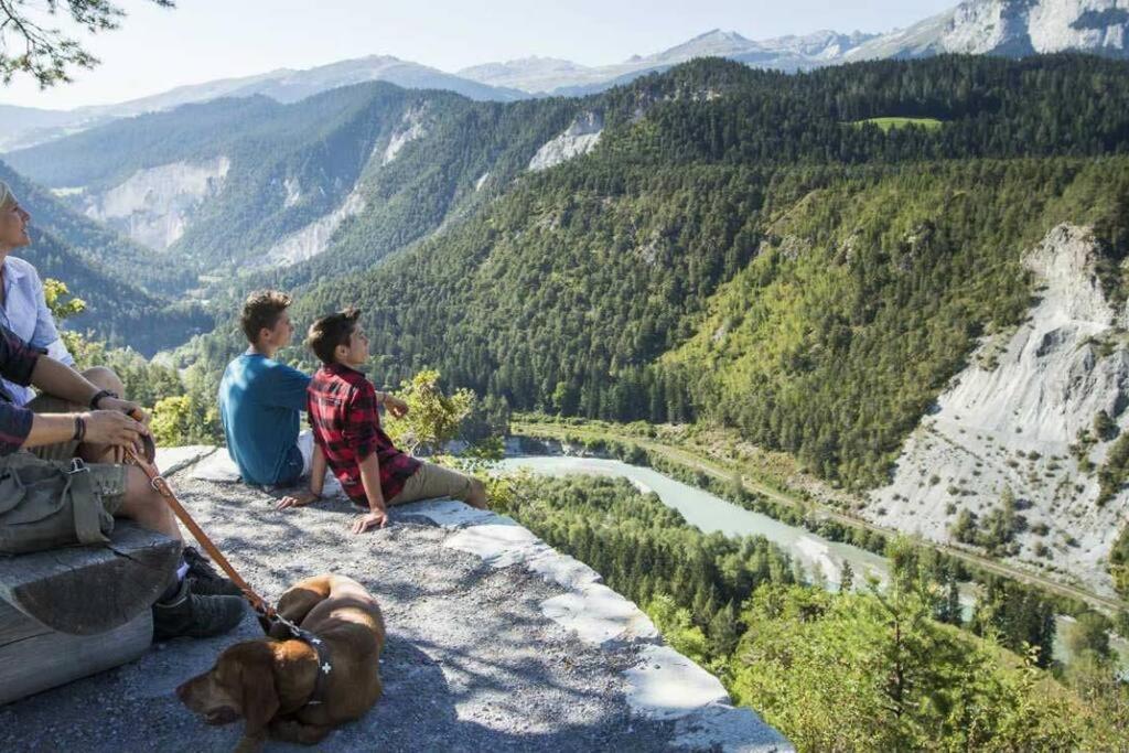 2.5 Room Apartment In Center Of Flims. Ski In/Out Kültér fotó